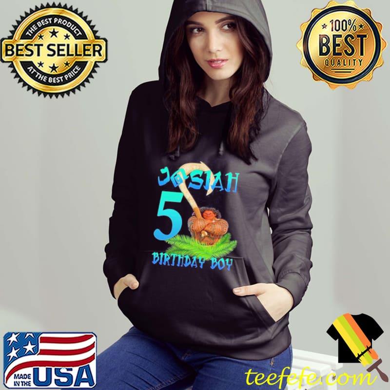 Top Moana Boy Custom Birthday Shirt Hoodie Top Moana Boy Custom Birthday Shirt Hoodie