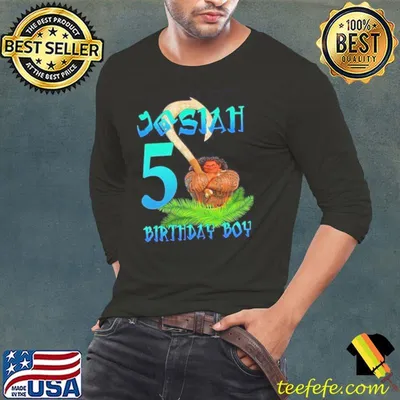 Top Moana Boy Custom Birthday Shirt