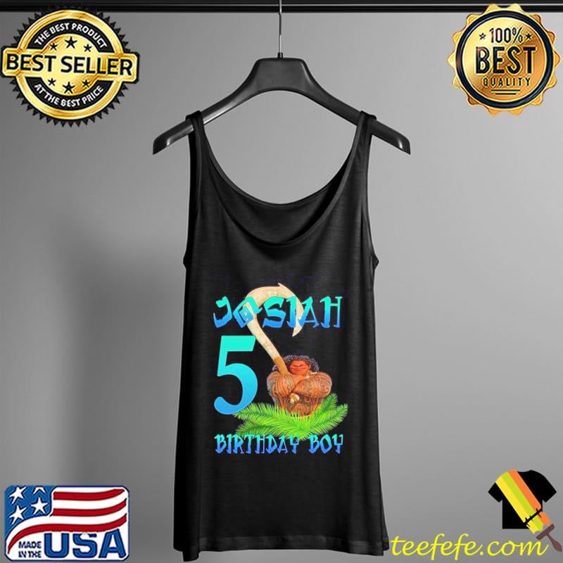 Top Moana Boy Custom Birthday Shirt Tank Top Top Moana Boy Custom Birthday Shirt Tank Top