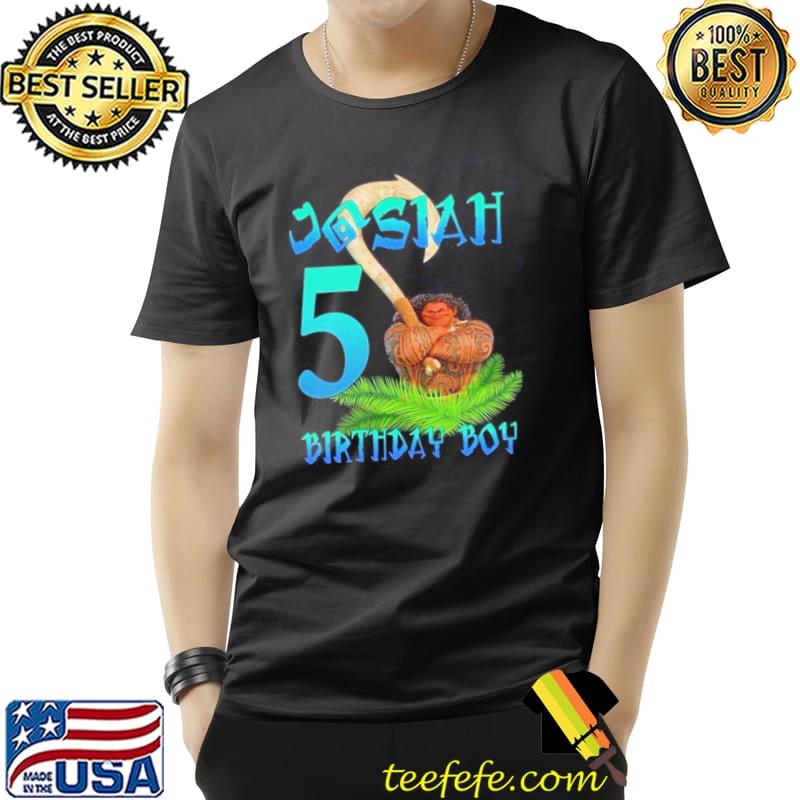Top Moana Boy Custom Birthday Shirt Unisex Top Moana Boy Custom Birthday Shirt Unisex