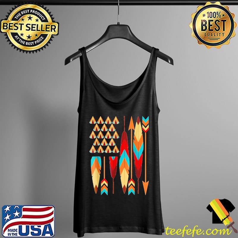 Top native American Pride USA Flag Shirt Tank Top Top native American Pride USA Flag Shirt Tank Top