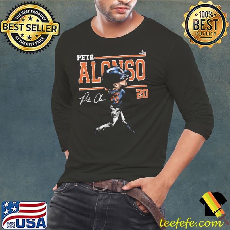 Top Pete Alonso Cartoon WHT shirt