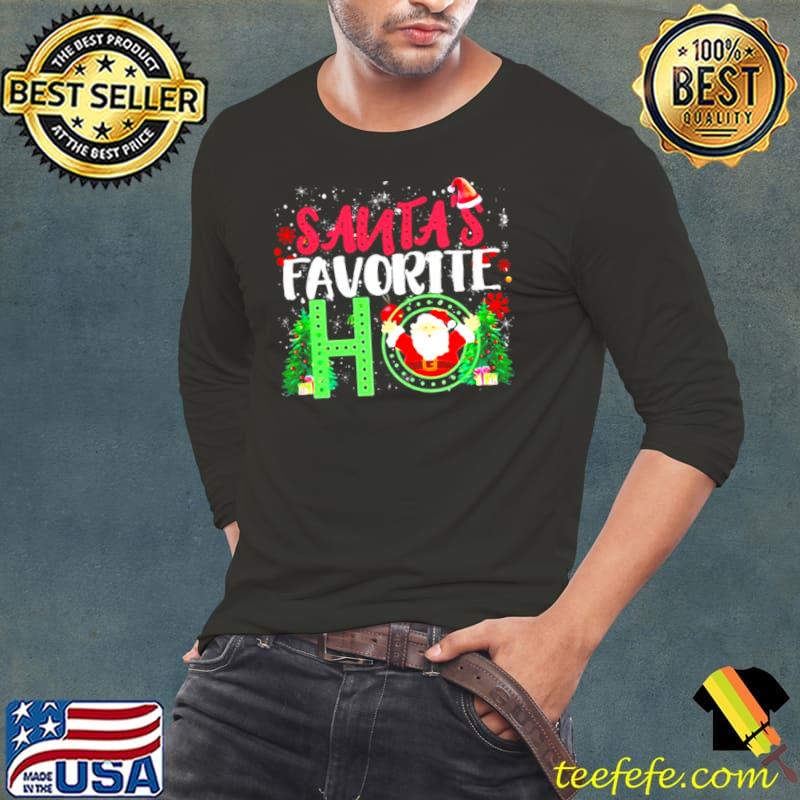 Top Santa’s Favorite Ho Christmas Sweater Shirt