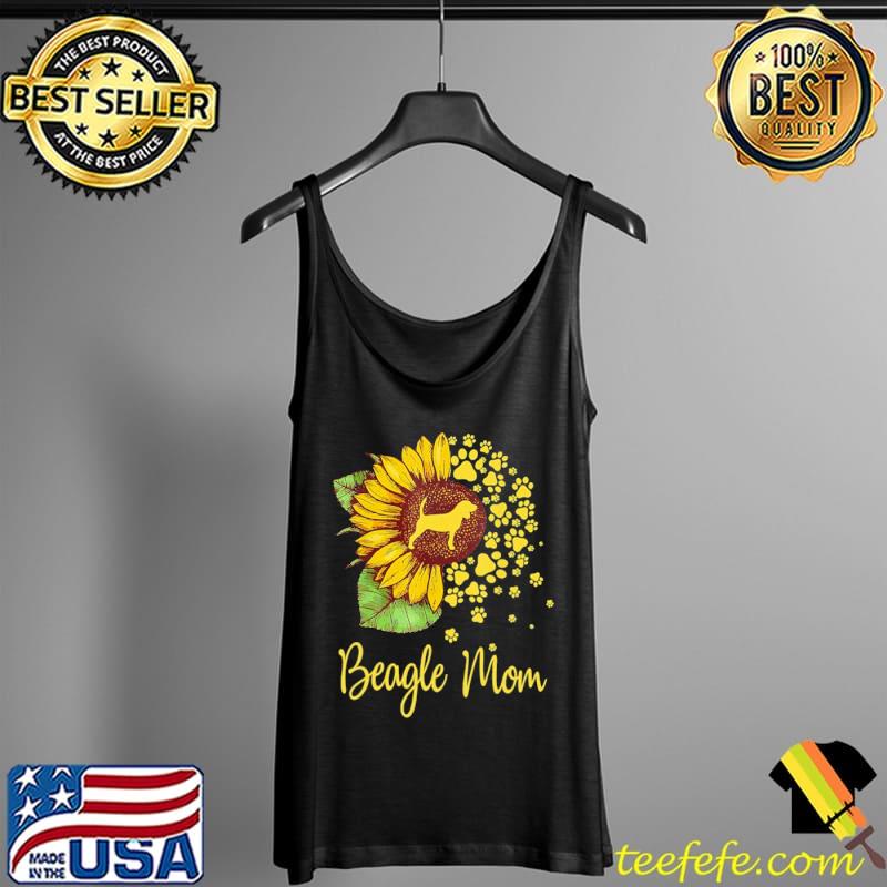 Top sunflower Beagle Mom s Tank Top Top sunflower Beagle Mom s Tank Top