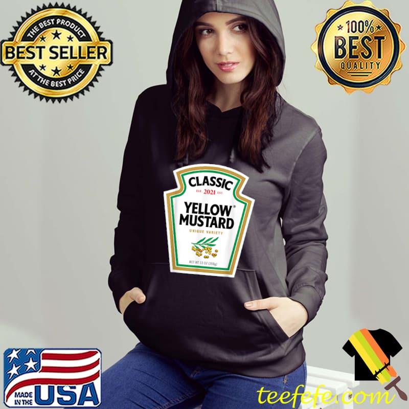 Top Yellow Mustard DIY Halloween Costume Matching Group Mustard T Shirt