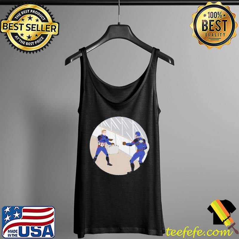 Two Captain American Shirt Tank Top Two Captain American Shirt Tank Top