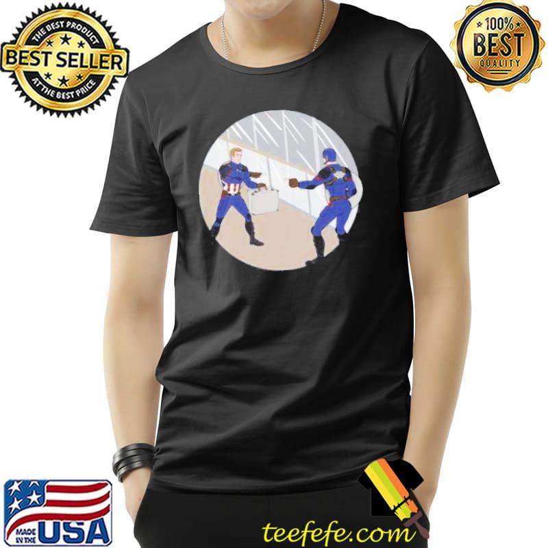 Two Captain American Shirt Unisex Two Captain American Shirt Unisex