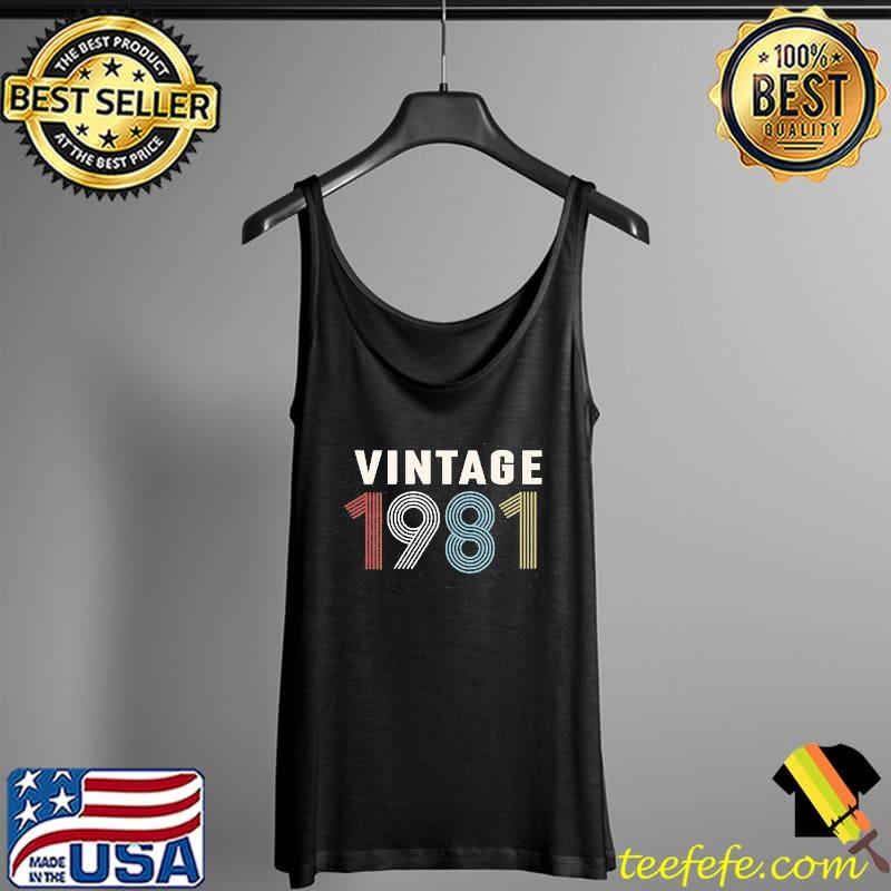 Vintage 1981 Shirt Tank Top Vintage 1981 Shirt Tank Top