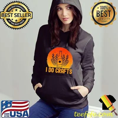 Vintage Retro I Do Crafts Beer Shirt