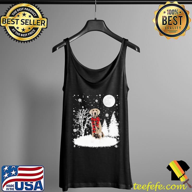 Weimaraner Winter Dog Snow Night Christmas Shirt Tank Top Weimaraner Winter Dog Snow Night Christmas Shirt Tank Top