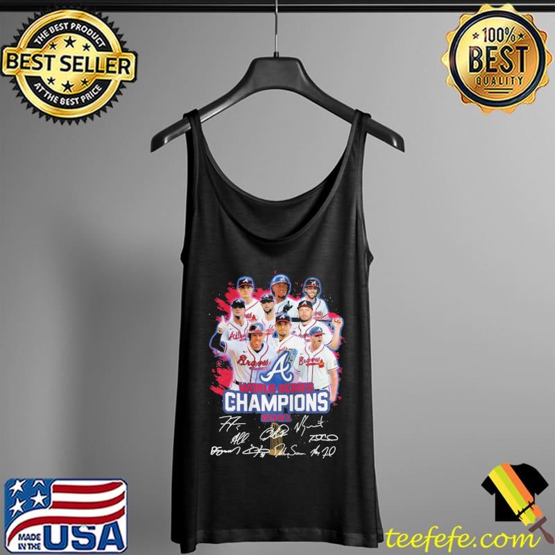 World series champions 2021 braves signatures s Tank Top World series champions 2021 braves signatures s Tank Top