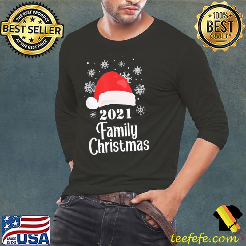 2021 Family Christmas Squad Family Matching Pajama T-Shirt Long Sleeve Tee 2021 Family Christmas Squad Family Matching Pajama T-Shirt Long Sleeve Tee