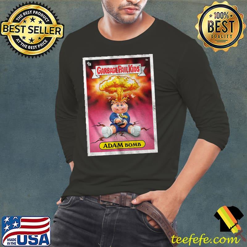 Adam Bomb Garbage Pail Kids Shirt Long Sleeve Tee Adam Bomb Garbage Pail Kids Shirt Long Sleeve Tee