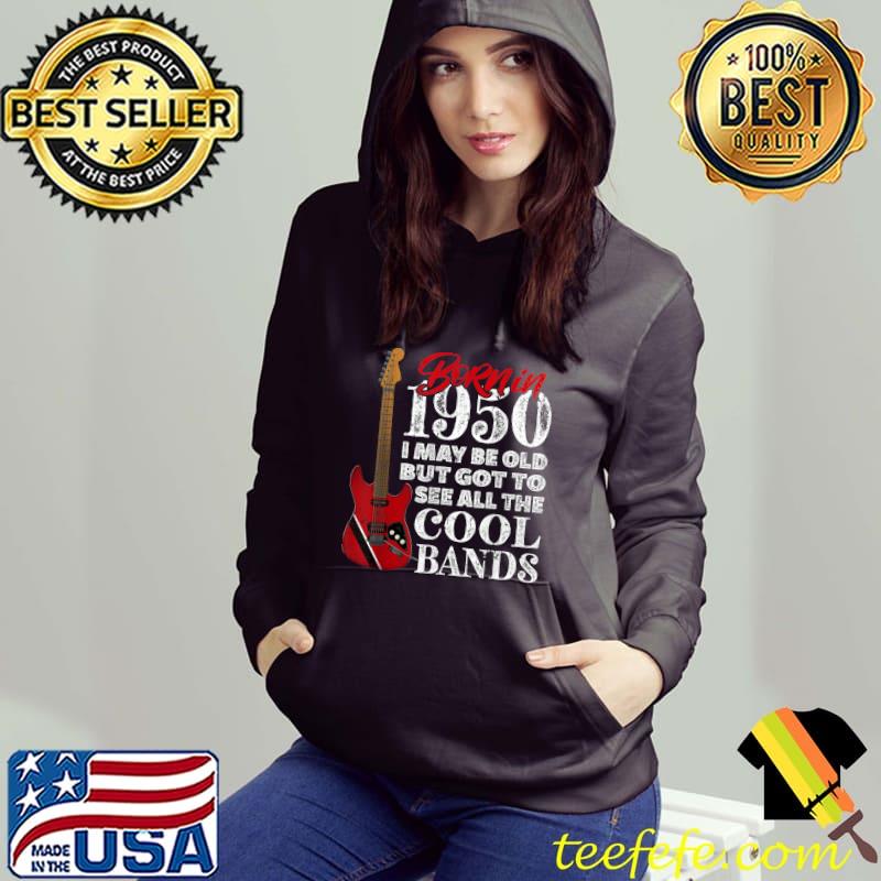 Awesome 71st Birthday - Born in 1950 I Electric Guitar I Rock N Roll T-Shirt