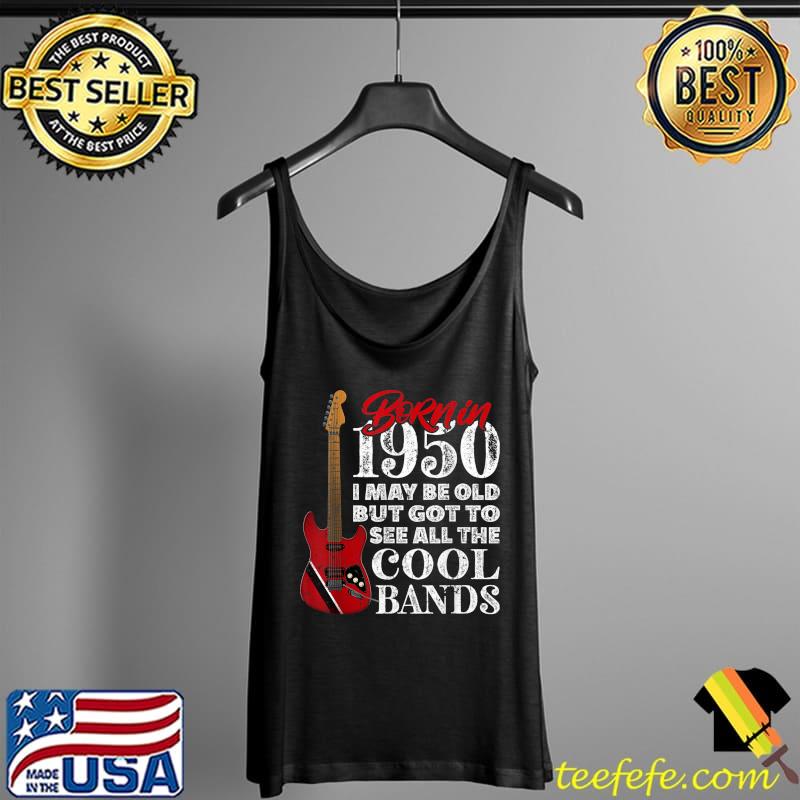 Awesome 71st Birthday - Born in 1950 I Electric Guitar I Rock N Roll T-Shirt Tank Top Awesome 71st Birthday - Born in 1950 I Electric Guitar I Rock N Roll T-Shirt Tank Top