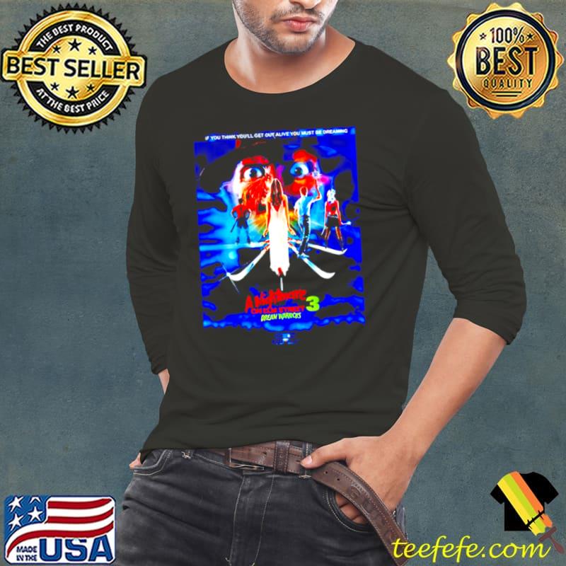Awesome A Nightmare On Elm Street 3 Long Sleeve Tee Awesome A Nightmare On Elm Street 3 Long Sleeve Tee