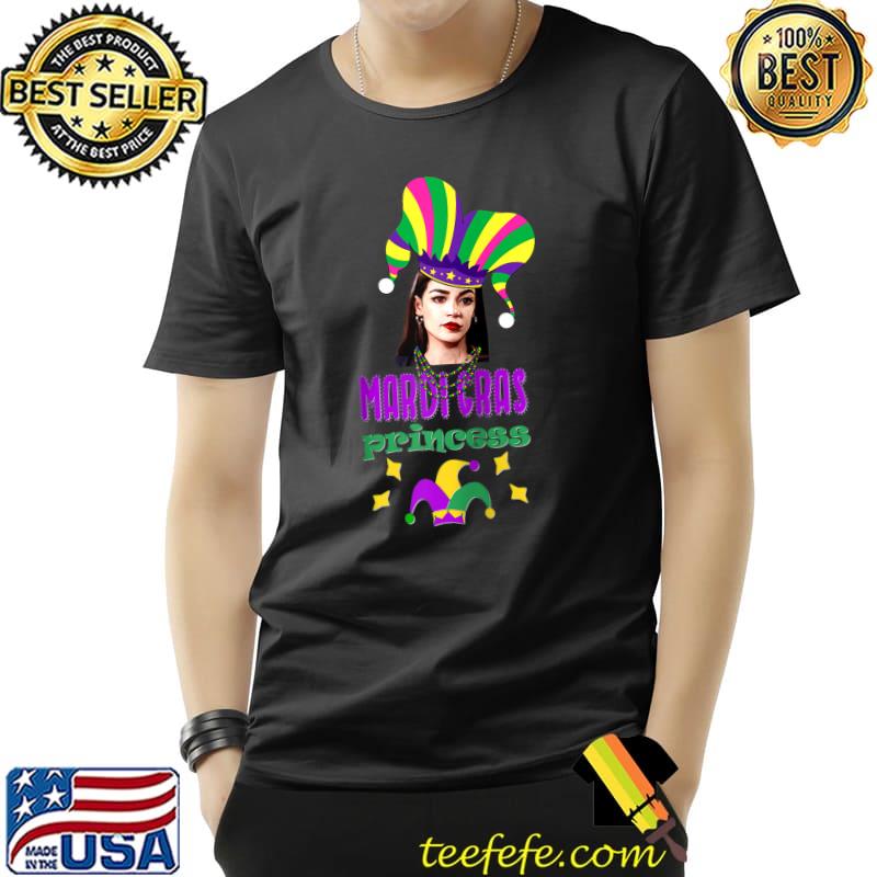 Awesome AOC Biden Mardi Gras princess Cortez Carnival Beads NOLA New Orleans T-Shirt Unisex Awesome AOC Biden Mardi Gras princess Cortez Carnival Beads NOLA New Orleans T-Shirt Unisex