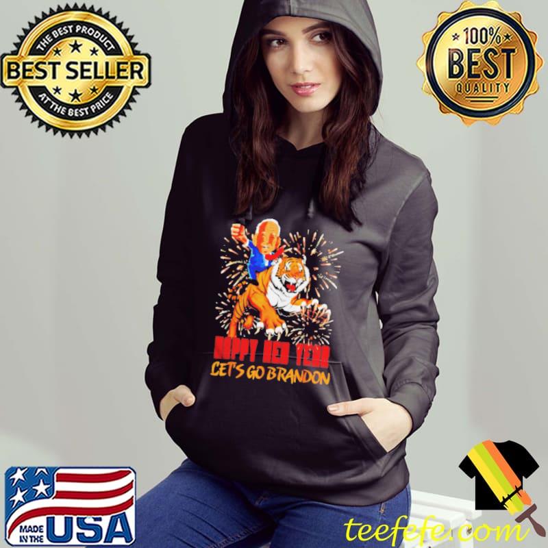 Awesome Biden tiger happy new year let's go brandon shirt