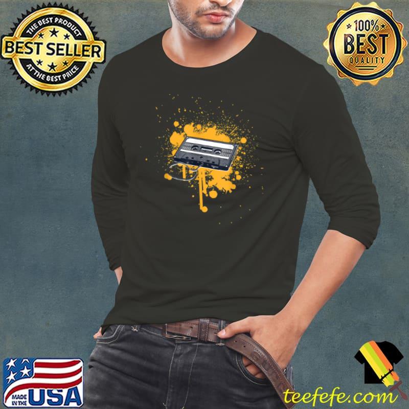 Awesome Cassette Music Tape Cassette Tape Audio Mixtape Retro 80s T Shirt Long Sleeve Tee Awesome Cassette Music Tape Cassette Tape Audio Mixtape Retro 80s T Shirt Long Sleeve Tee