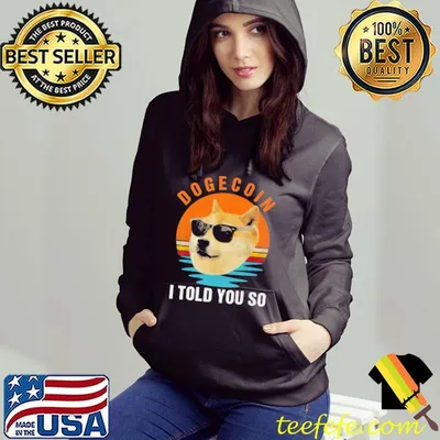 Awesome Cheems Dogecoin I Told You So Vintage Shirt