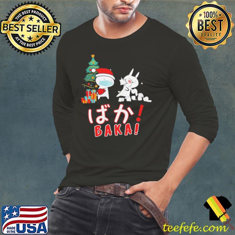 Awesome Christmas Pajama, Anime Baka Idiot, Mask Toilet Paper Shirt Long Sleeve Tee Awesome Christmas Pajama, Anime Baka Idiot, Mask Toilet Paper Shirt Long Sleeve Tee