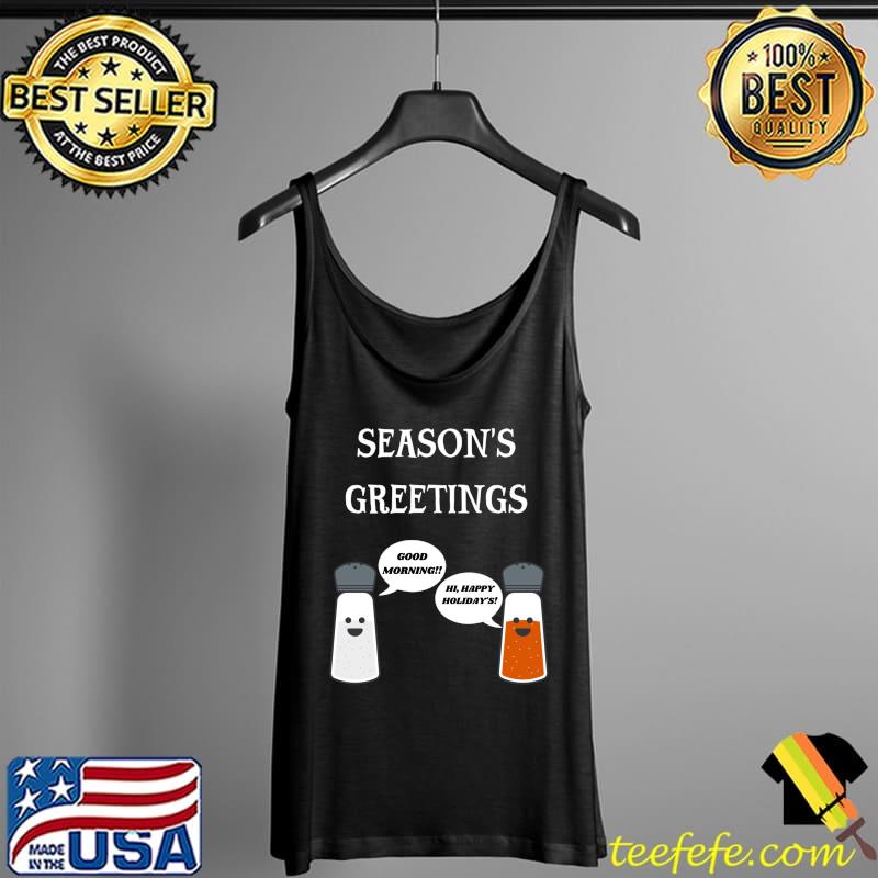 Awesome Christmas Season's greeting funny puns T-Shirt Tank Top Awesome Christmas Season's greeting funny puns T-Shirt Tank Top