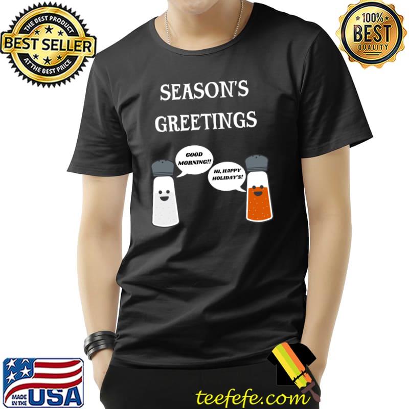 Awesome Christmas Season's greeting funny puns T-Shirt Unisex Awesome Christmas Season's greeting funny puns T-Shirt Unisex