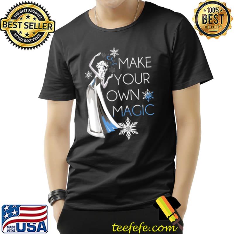 Awesome Disney Frozen Elsa Make Your Own Magic T Shirt Unisex Awesome Disney Frozen Elsa Make Your Own Magic T Shirt Unisex
