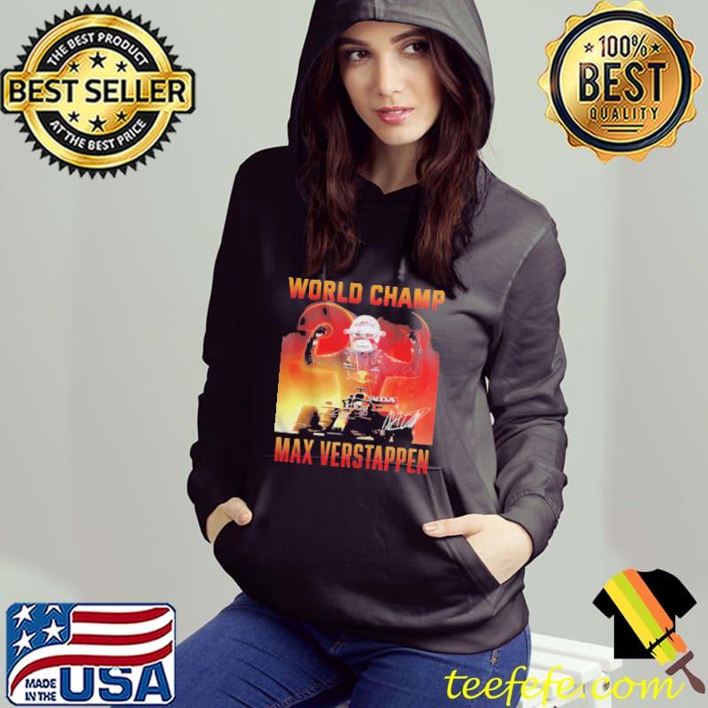 Awesome Epic super world champion max verstappen signature shirt