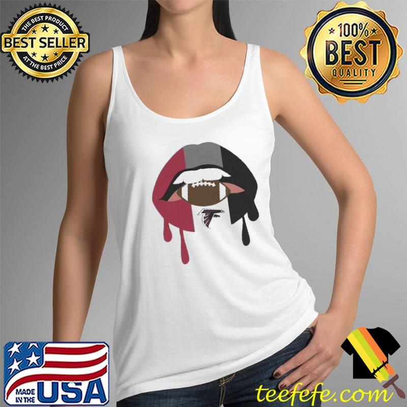 Awesome Falcons Kiss Lip Rugby Shirt Tank Top Awesome Falcons Kiss Lip Rugby Shirt Tank Top