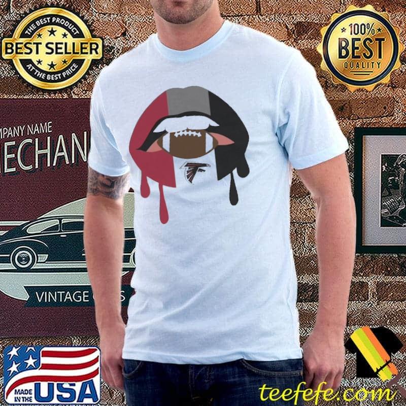 Awesome Falcons Kiss Lip Rugby Shirt Unisex Awesome Falcons Kiss Lip Rugby Shirt Unisex