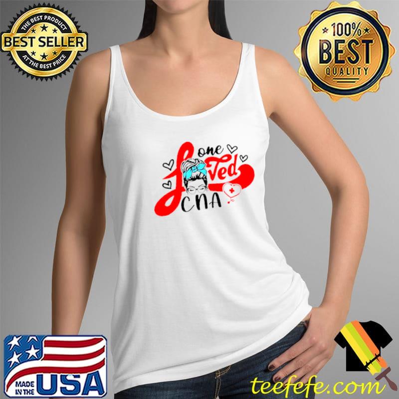 Awesome Girl One Loved CNA Nurse Shirt Tank Top Awesome Girl One Loved CNA Nurse Shirt Tank Top