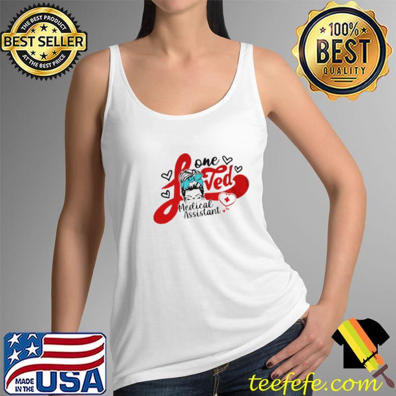 Awesome Girl one loved medical assistant nurse Tank Top Awesome Girl one loved medical assistant nurse Tank Top