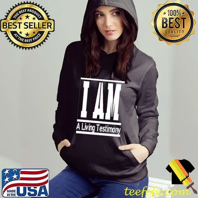 Awesome I am a Living Testimony T-shirt