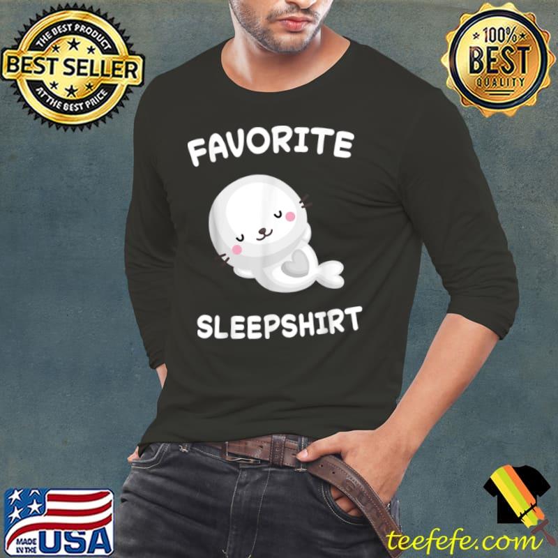 Awesome Lazy Seal Seals Nap Sleeping Sleep Pajamas Pajama T Shirt Long Sleeve Tee Awesome Lazy Seal Seals Nap Sleeping Sleep Pajamas Pajama T Shirt Long Sleeve Tee