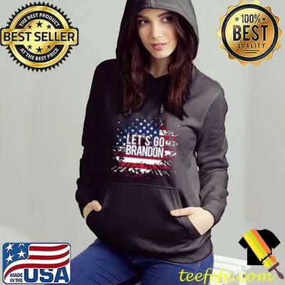 Awesome Let's Go Brandon Conservative US Flag T-shirt