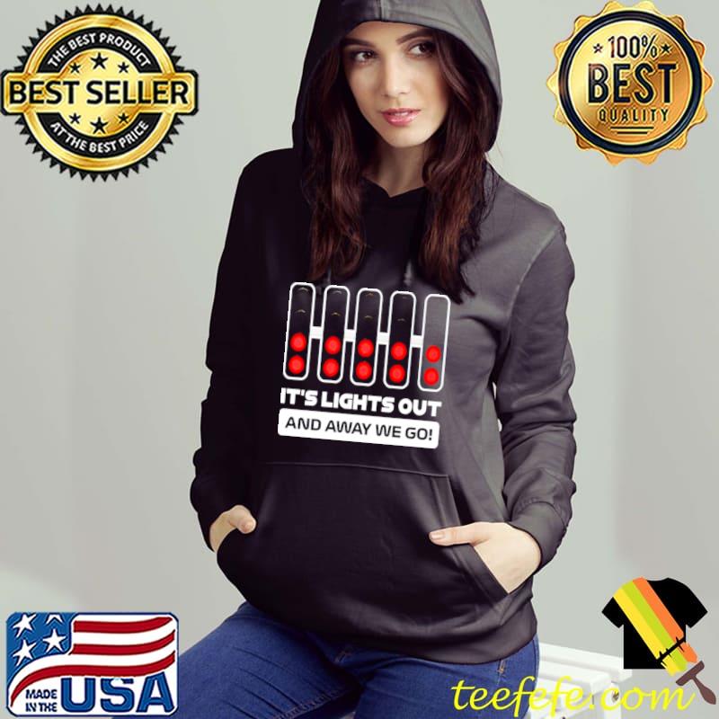 Awesome Max Verstappen it’s lights out and away we go shirt