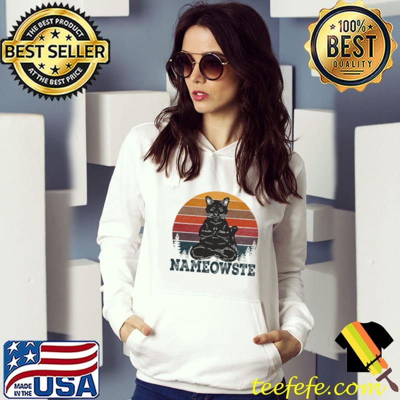 Awesome Nameowste Cat Vintage Shirt Awesome Nameowste Cat Vintage Shirt
