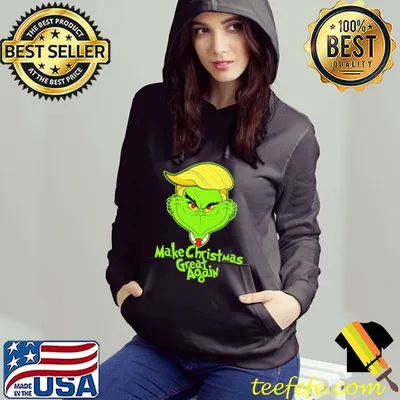 Awesome NICE GRINCH TRUMP MAKE CHRISTMAS GREAT AGAIN SHIRT