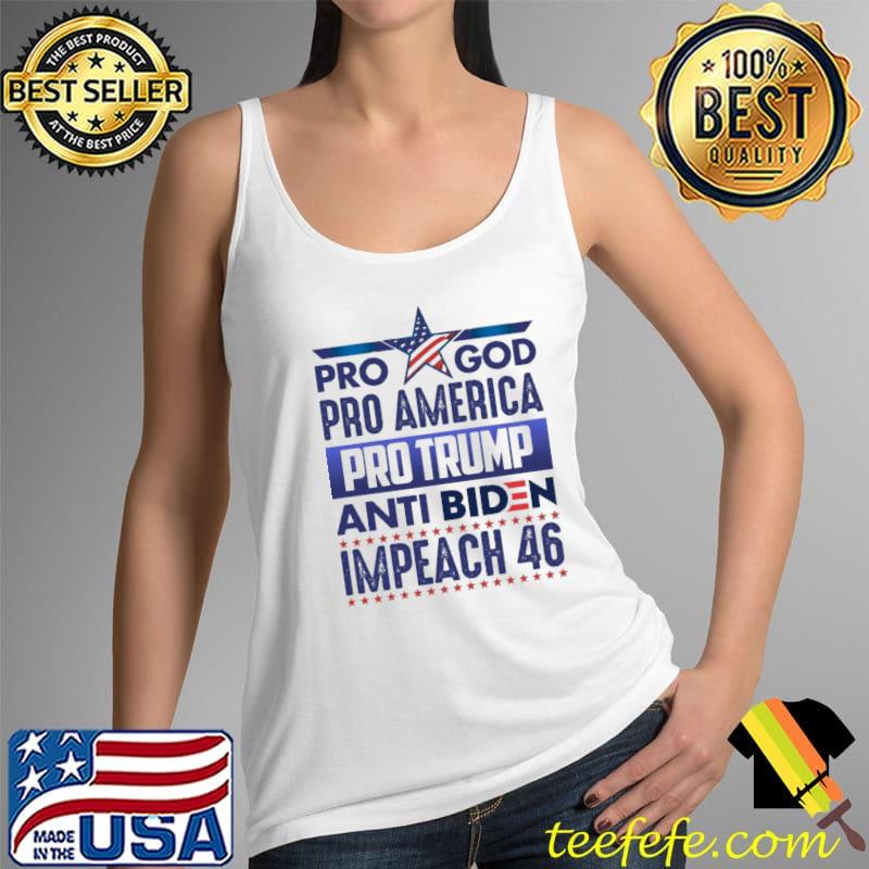 Awesome Pro God Pro America Pro Trump Anti Biden Shirt Tank Top Awesome Pro God Pro America Pro Trump Anti Biden Shirt Tank Top