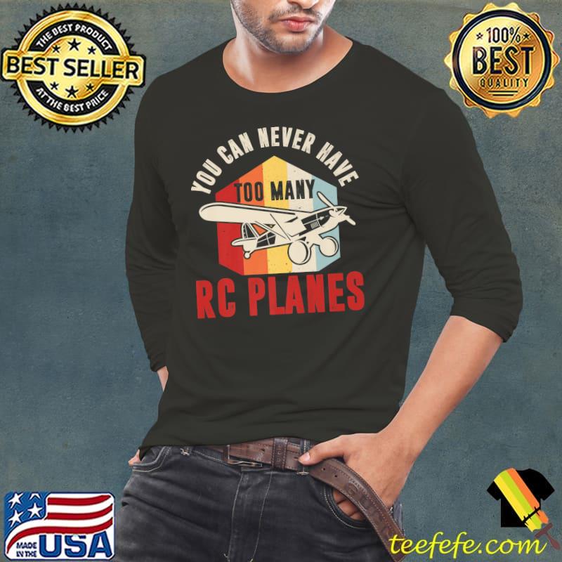 Awesome RC Aircraft Owner Funny Model Plane Pilot Premium T-Shirt Long Sleeve Tee Awesome RC Aircraft Owner Funny Model Plane Pilot Premium T-Shirt Long Sleeve Tee