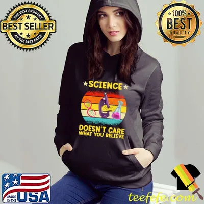 Awesome Science Doesn't Care What You Believe, Funny Science Teacher T-shirt