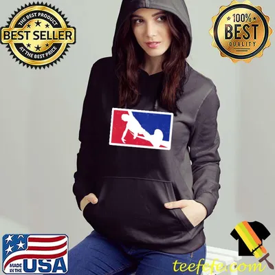 Awesome Slackline in American Sport League Style T-shirt