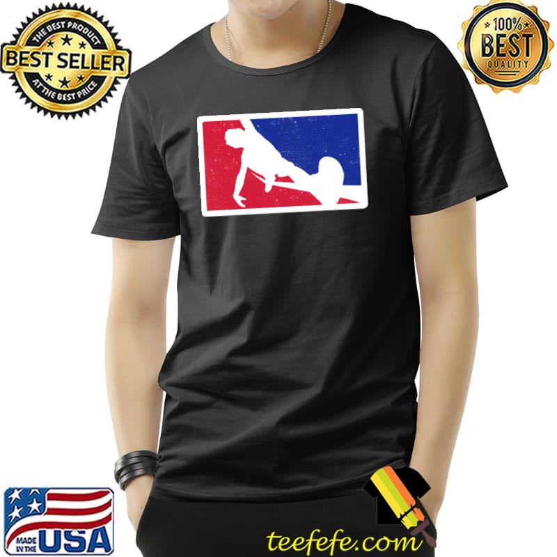 Awesome Slackline in American Sport League Style T- Unisex Awesome Slackline in American Sport League Style T- Unisex