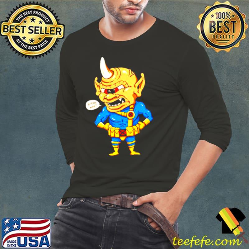 Awesome The First Cyclops X men who Long Sleeve Tee Awesome The First Cyclops X men who Long Sleeve Tee