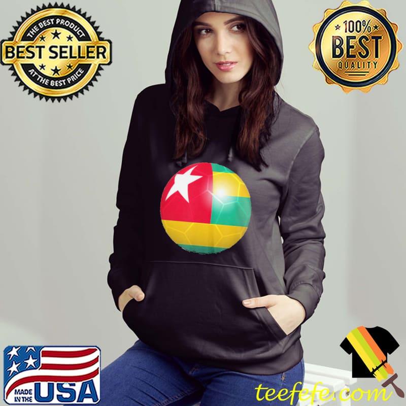 Awesome Togo futbol flag shirt