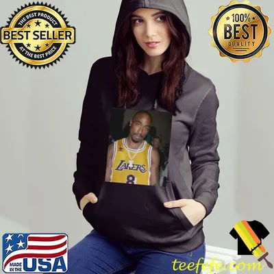Awesome Top 08 Rapper Tupac Shakur Los Angeles Lakers Shirt
