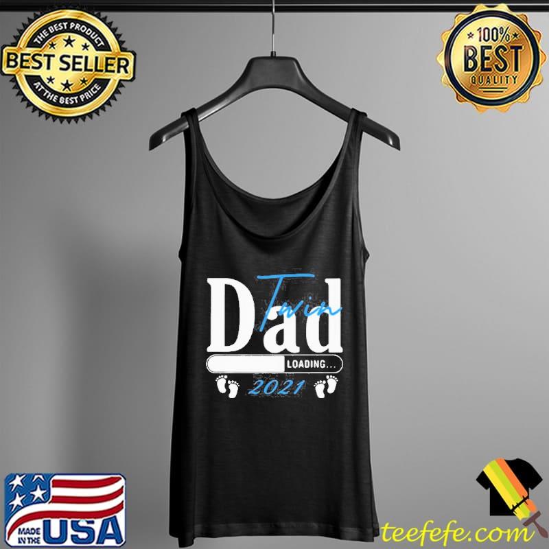 Awesome twin dad loading 2021 Tank Top Awesome twin dad loading 2021 Tank Top