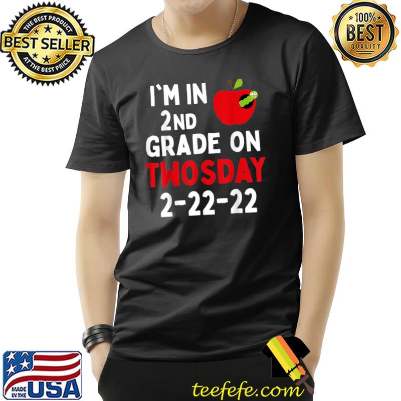 Awesome Twosday Tuesday February 22nd 2022 Cute 22222 Second Grade T-Shirt Unisex Awesome Twosday Tuesday February 22nd 2022 Cute 22222 Second Grade T-Shirt Unisex