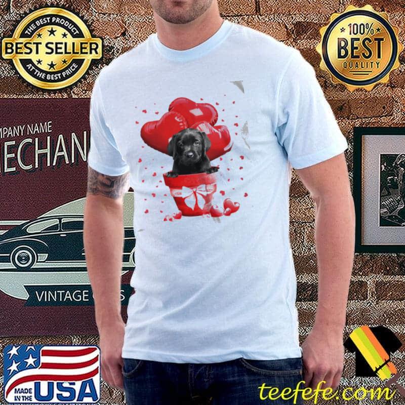 Awesome Valentine pot black labrador pup dogs Unisex Awesome Valentine pot black labrador pup dogs Unisex